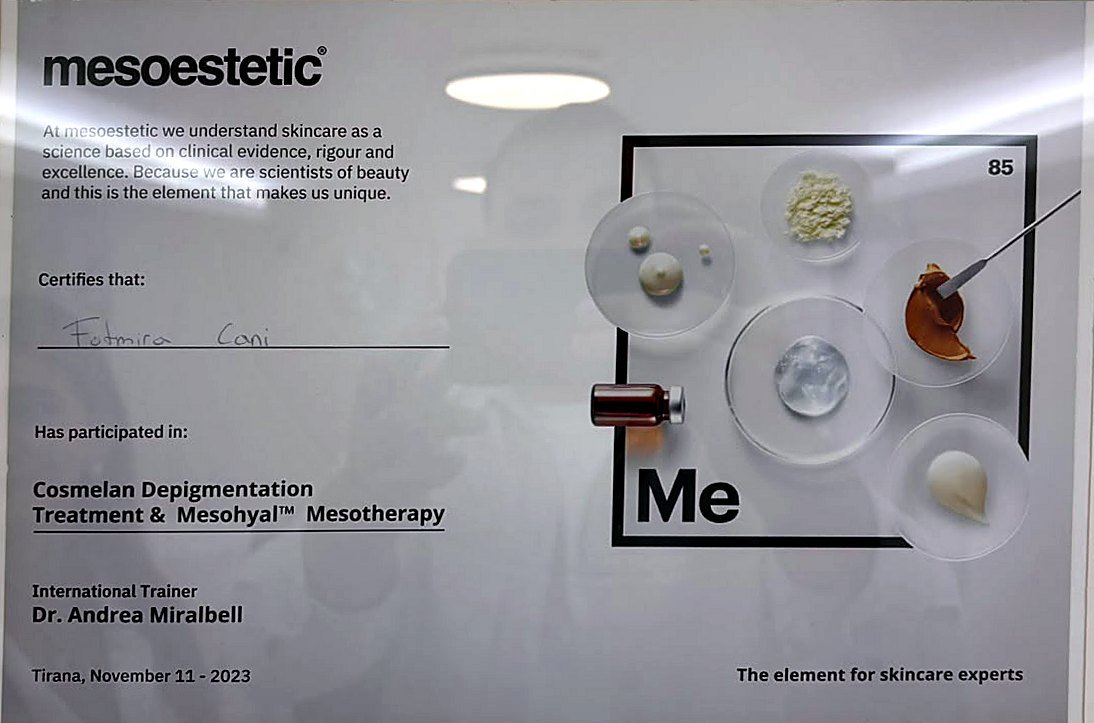 Cosmelan & Mesohyal — mesoestetic, 2023