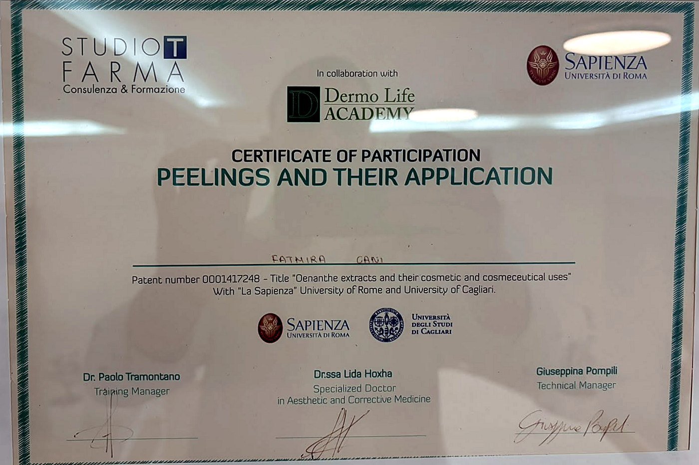 Peelings and their application — Sapienza